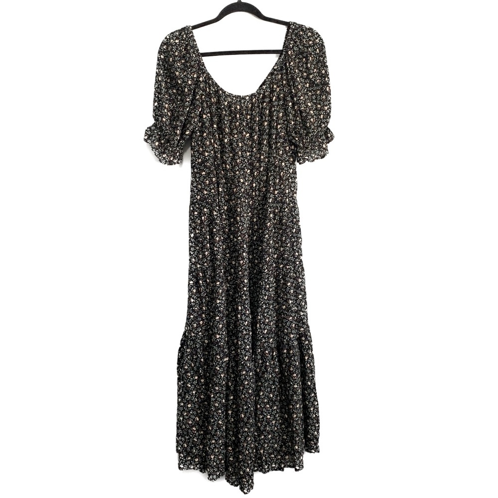 Shop Neighbor by In The Beginning Floral Print Tiered Maxi Dress - Picture 2 of 6